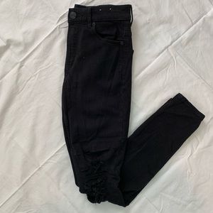 Express High Waist Black Jeans